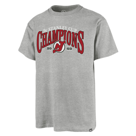 New Jersey Devils pánské tričko Champions Backer 47 ECHO Tee grey 47 Brand