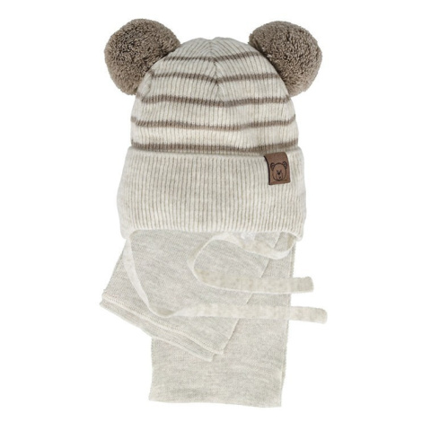 AJS sada 48-317 Chlapecká čepice+šátek