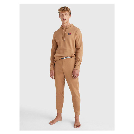 Hnědé pánské pyžamové kalhoty Tommy Hilfiger Underwear - Pánské