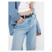 Světle modré dámské široké džíny GAP