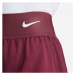 Nike COURT DRI-FIT ADVANTAGE Dámské šortky, vínová, velikost