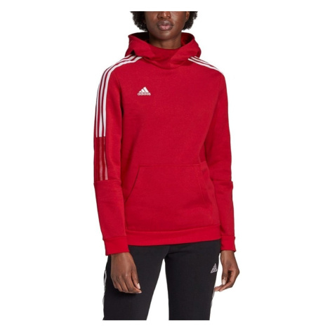 Adidas Tiro 21 Sweat Hoodie Červená