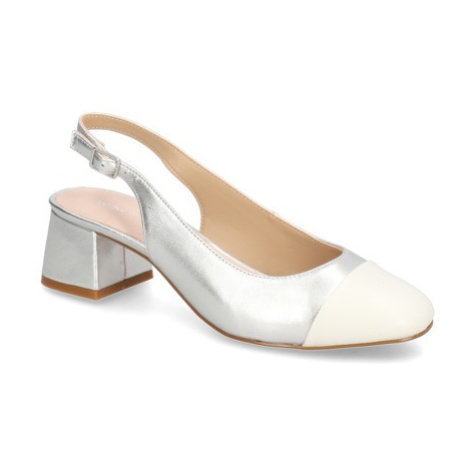 Lazzarini Glattleder Slingpumps