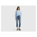 Benetton, Cropped High-waisted Jeans