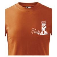 Dětské tričko pro milovníky psů s potiskem Husky - skvělý dárek