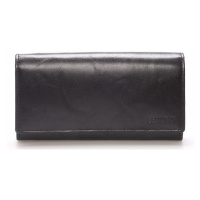 Dámská kožená peněženka černá Bellugio Italy