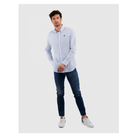 Džíny La Martina Man 5Pkt Twill Pant Blue Denim - Modrá