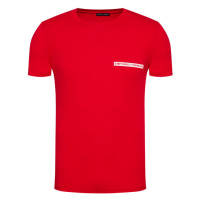 Pánské tričko červená model 15462316 - Emporio Armani
