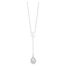 Preciosa Něžný stříbrný náhrdelník s pravou perlou Pure Pearl 5336 00