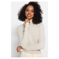 Trendyol Stone Basic Turtleneck Knitwear Sweater