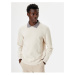 Koton Polo Neck Sweatshirt Long Sleeve Raised Cotton Blend