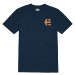 Etnies pánské tričko Skate Co Navy/Orange | Modrá