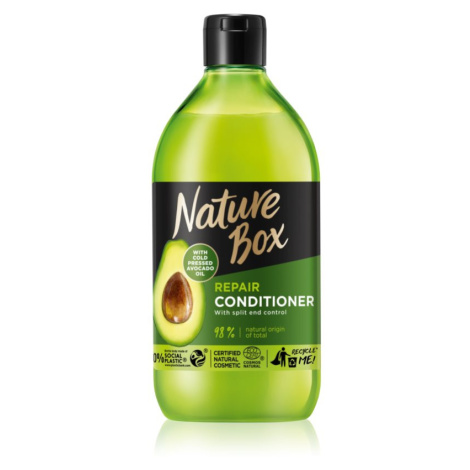 Nature Box Avocado hloubkově regenerační kondicionér na vlasy 385 ml