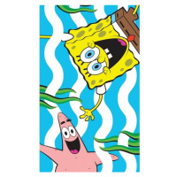 Dětský ručník Sponge Bob Zábava v moři 30x50 cm | dle fotky |