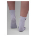 NEBBIA - Ponožky sportovní střední délka UNISEX 130 (light grey) - NEBBIA