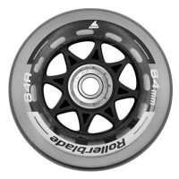 Rollerblade 84MM/SG7 WHEEL/BEARING XT (8PCS) Inline kolečka, šedá, velikost