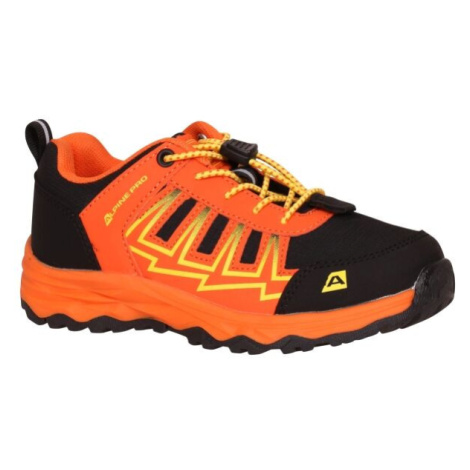 ALPINE PRO GIOVO Dětské outdoorové boty, oranžová, velikost