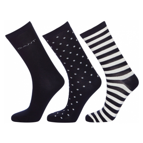 PONOŽKY GANT D1. 3 PACK MIXED SOCKS