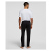 Pyžamové kalhoty karl lagerfeld unisex logo pyjama pants černá