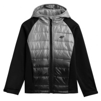 Chlapecká bunda 4F softshell Jr HJZ21 JSFM002B 22S