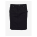 Černá dámská džínová sukně SAM 73 Belén