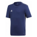 adidas CORE 18 JERSEY Juniorský fotbalový dres, tmavě modrá, velikost