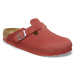 Birkenstock Boston Suede Embossed Narrow Fit