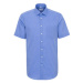 Seidensticker Pánská popelínová košile SN003001 Mid Blue