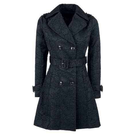 Voodoo Vixen Susan Coat Dámský kabát černá