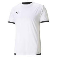 Puma TEAM LIGA JERSEY TEE Pánské fotbalové triko, bílá, velikost