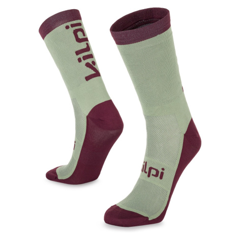 Unisex sportovní ponožky Kilpi BORENY-U tmavě červená
