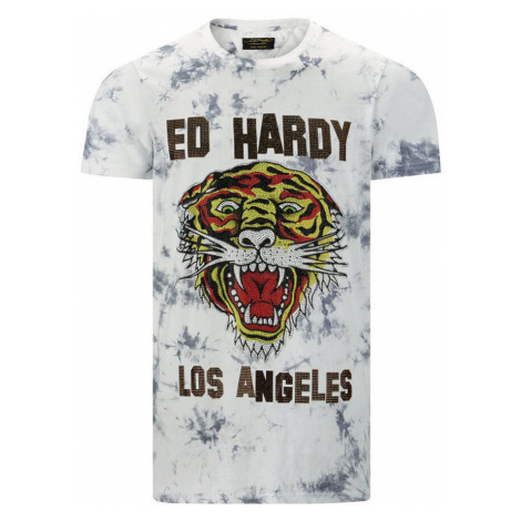 Ed Hardy Los tigre t-shirt white Bílá