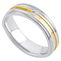 Snubní prsten z oceli GENEVE pro ženy