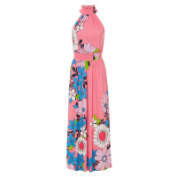 Bonprix BODYFLIRT žerzejové šaty s květy Barva: Růžová, Mezinárodní