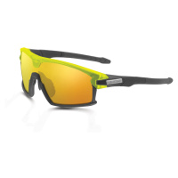 LIMAR Cyklistické brýle - F90 - růžová/titánová/žlutá