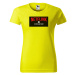 DOBRÝ TRIKO Vtipné dámské tričko NETFLINK Barva: Žlutá