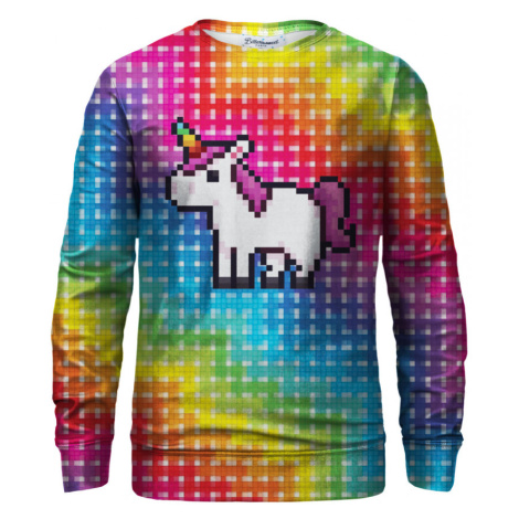 Bittersweet Paris Unisex's Pixel Unicorn Sweater S-Pc Bsp038