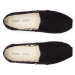 Toms Alpargata BLack Recycled Cotton Canvas