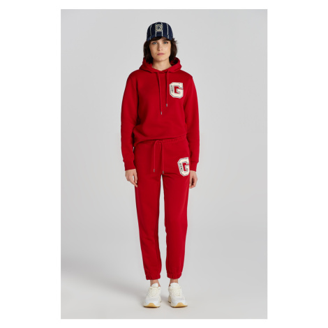 TEPLÁKY GANT REG G SWEATPANTS RUBY RED