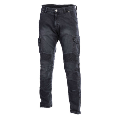 SECA Square Kevlarové džíny na motorku černé