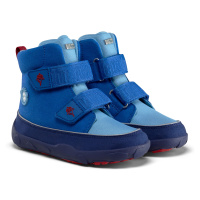 Barefoot dětské zimní boty Affenzahn - Comfy Shark modré