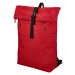 Praktický látkový batoh na notebook Lauko, tmavě červená