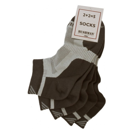 Unisex ponožky BUSHMAN SHORT Set 2,5 béžová
