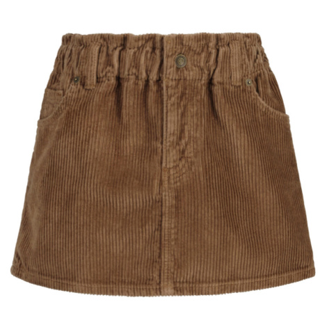 SUKNĚ GANT MINI CORD SKIRT COCOA BROWN