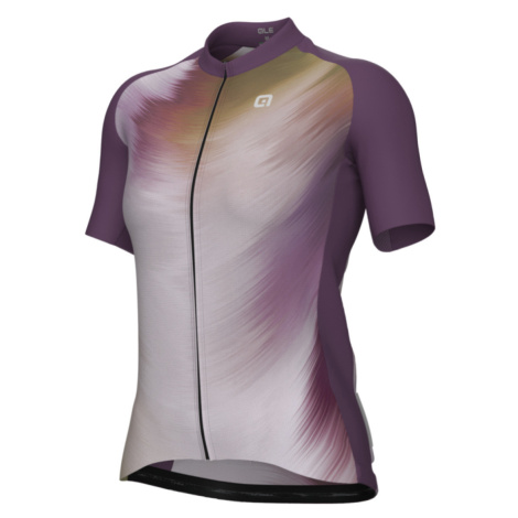 ALÉ Cyklistický dres s krátkým rukávem - OFF ROAD - GRAVEL MONSONE - fialová