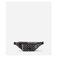 Ledvinka karl lagerfeld jeans urban nylon bumbag aop bandana black