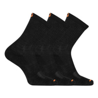 Unisex ponožky Merrell MEA33564C3B2 BLACK CUSHIONED COTTON CREW