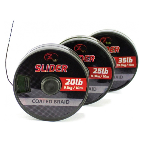 Zfish šňůrka slider coated braid camou 10 m-průměr 25 lb / nosnost 11,3 kg