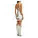 Šaty diesel d-hopy-n1 dress off white