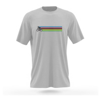 NU. BY HOLOKOLO Cyklistické triko s krátkým rukávem - A GAME - šedá/vícebarevná